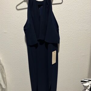 Adrianna Papell Midnight Blue Dress